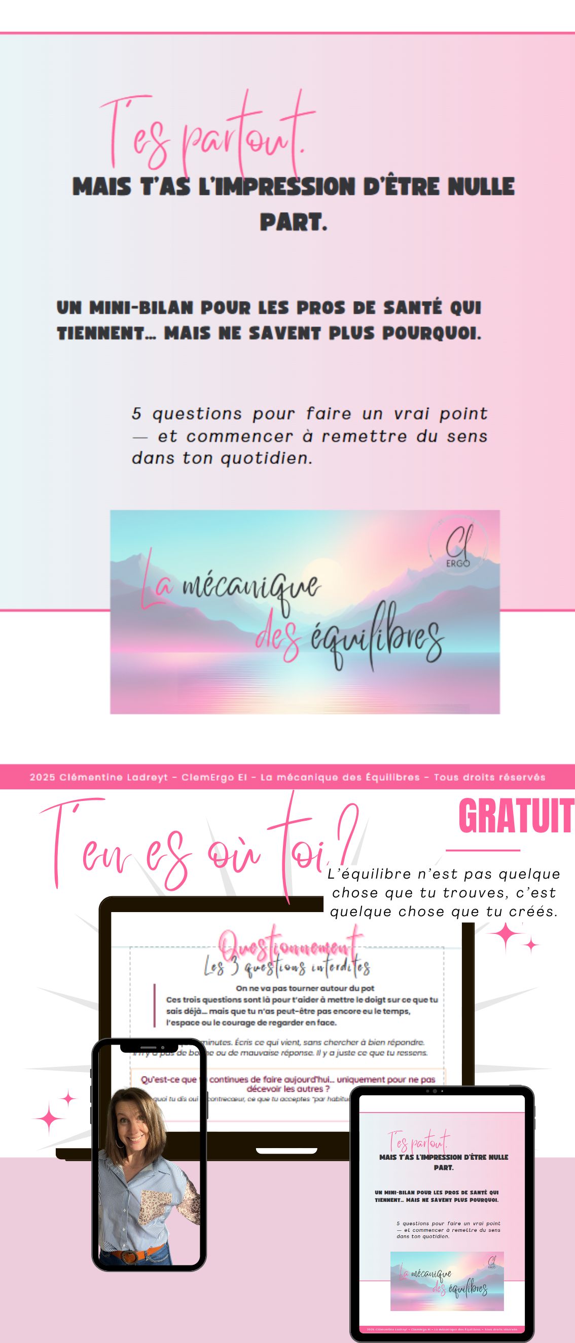 Télécharge gratuitement le Check-up Express pour faire le point sur ton équilibre pro/perso et retrouver du sens dans ton quotidien.